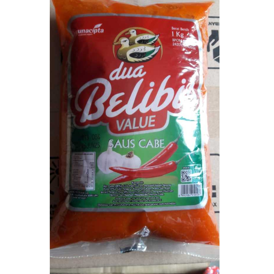 

DUA BELIBIS VALUE SAOS CABE (1kg)