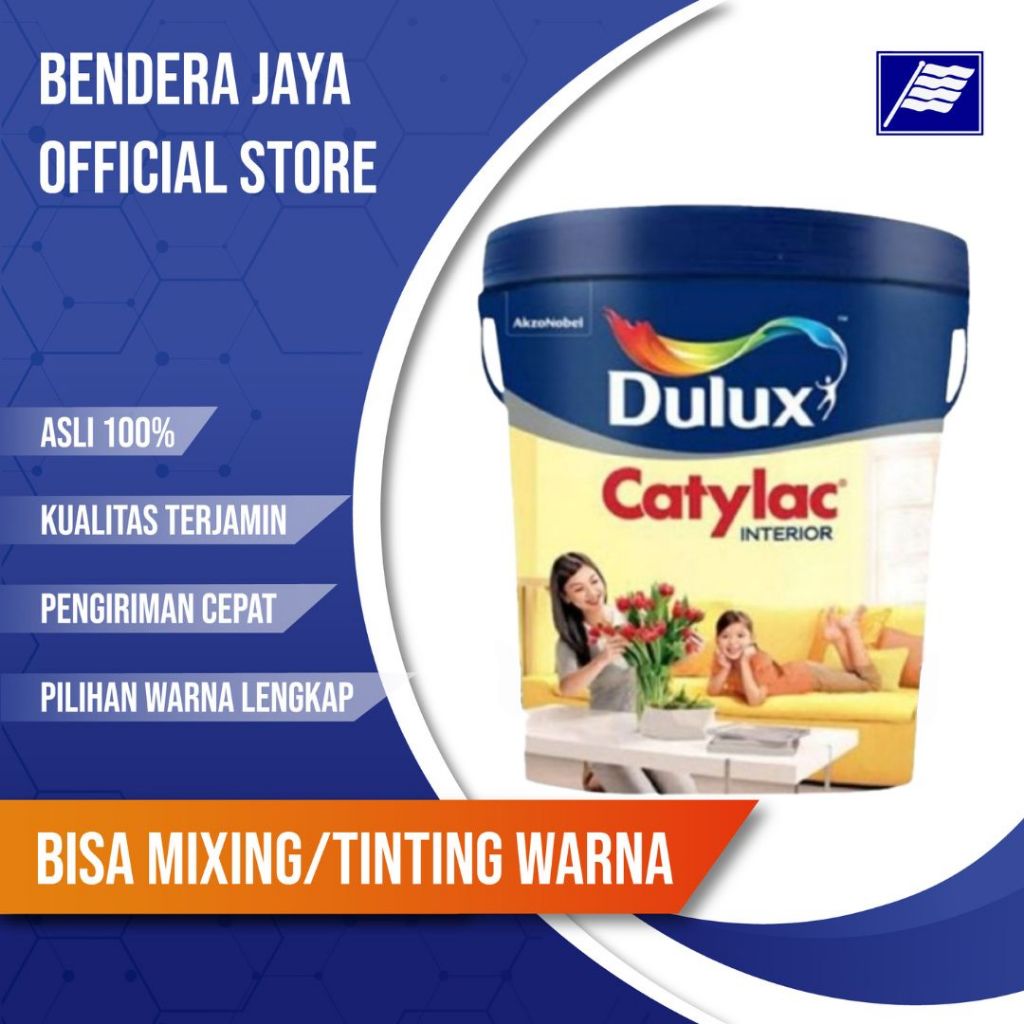 Cat Tembok Interior Dulux Catylac 25 Kg