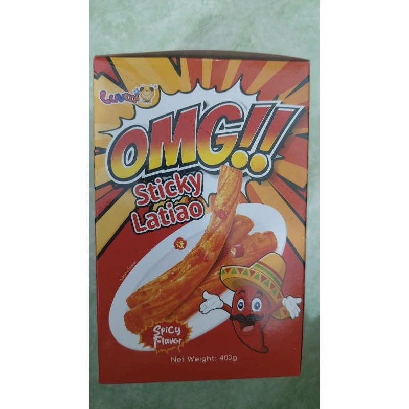 

luvmi LATIAO OMG / atomic / STICKY kk boy / mini strips / lumpia / fishtofu / gluten