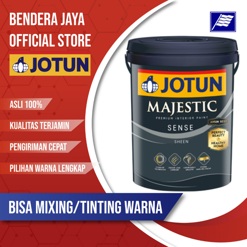 Jotun Majestic Sense 2,5 Liter/ Cat Tembok Interior Premium