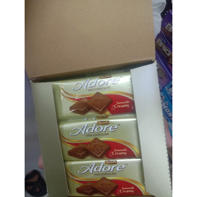 

Quanta adore milk chocolate
