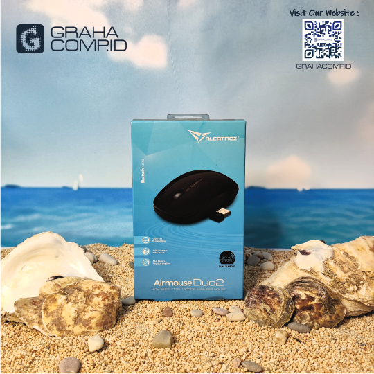 Mouse Bluetooth & USB Wireless Alcatroz Air mouse Duo 2 | Original