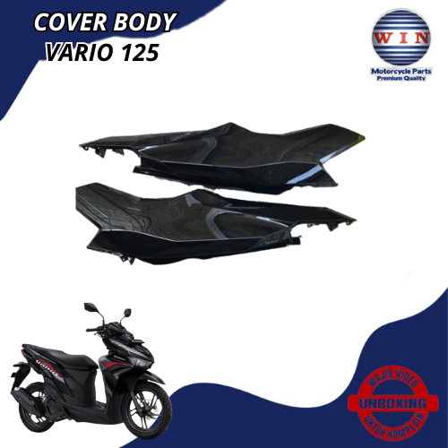COVER BODY TEBENG BODI SAMPING KANAN KIRI VARIO 125 23 K2V WIN