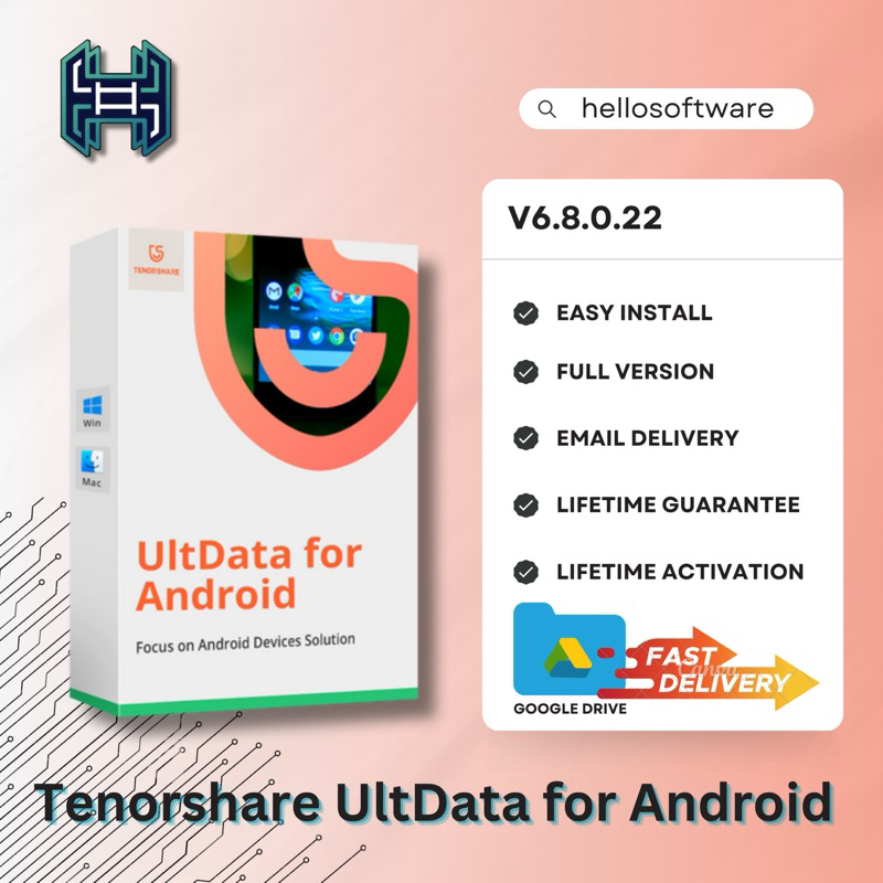 Tenorshare UltData for Android 6.8.0.22 Full Version