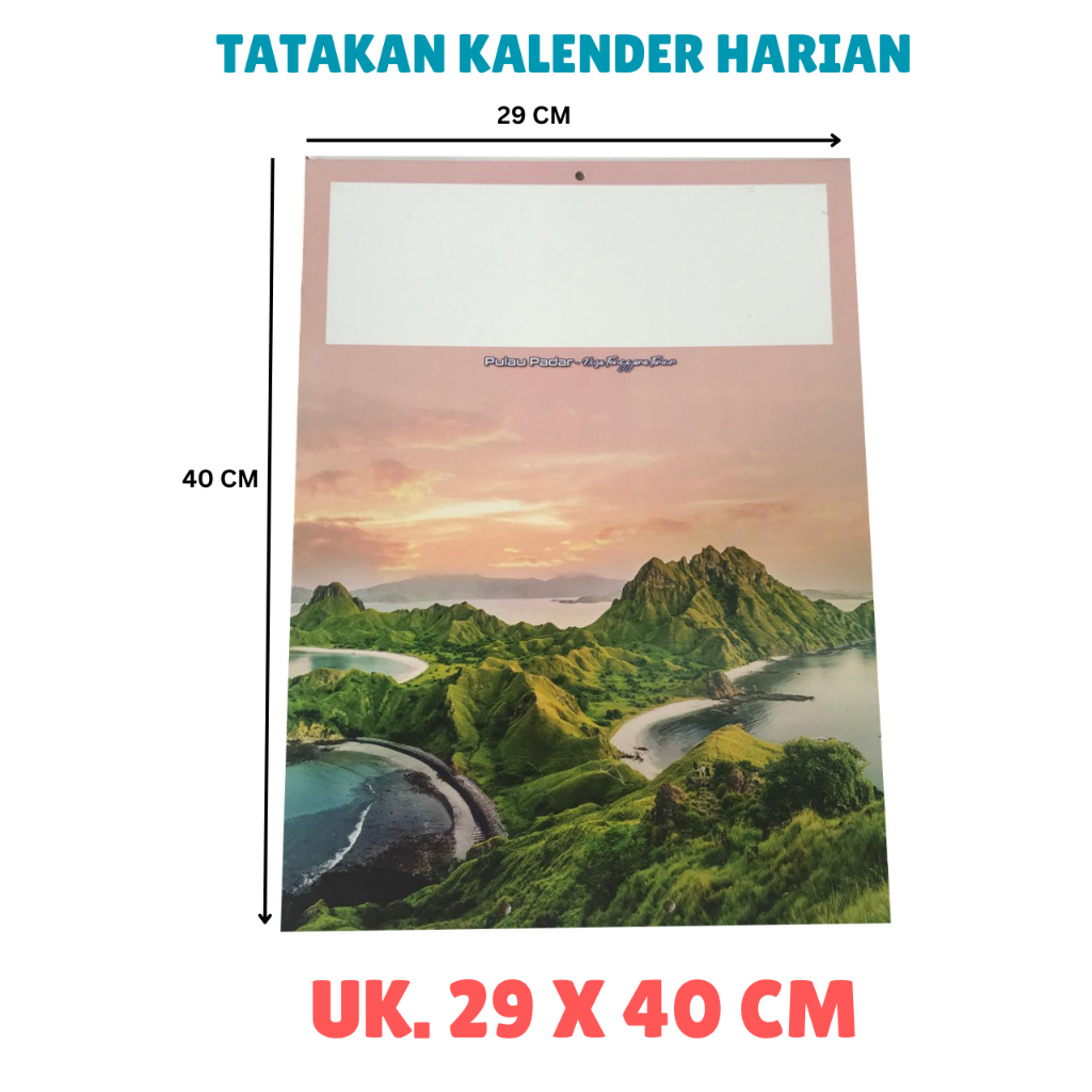 

TATAKAN KALENDER PAPAN HARIAN SOBEK MOTIF PEMANDANGAN ( 29 X 40 CM )