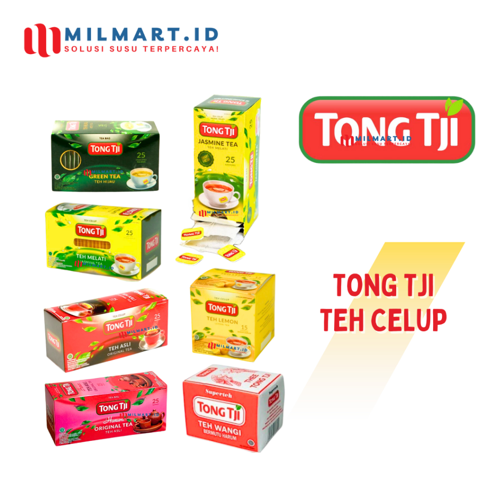 

TONG TJI TEH CELUP ORIGINAL JASMINE TEA TEH MELATI TONGTJI LEMON TEA GREEN TEA BLACK TEA SUPERTEH