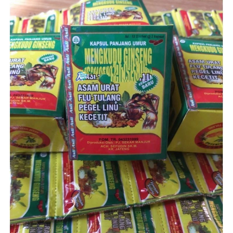 mengkudu gingseng kapsul original