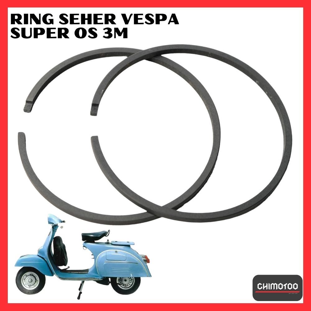 Ring Seher Vespa Super Sprint Os Oversize Ukuran 3M