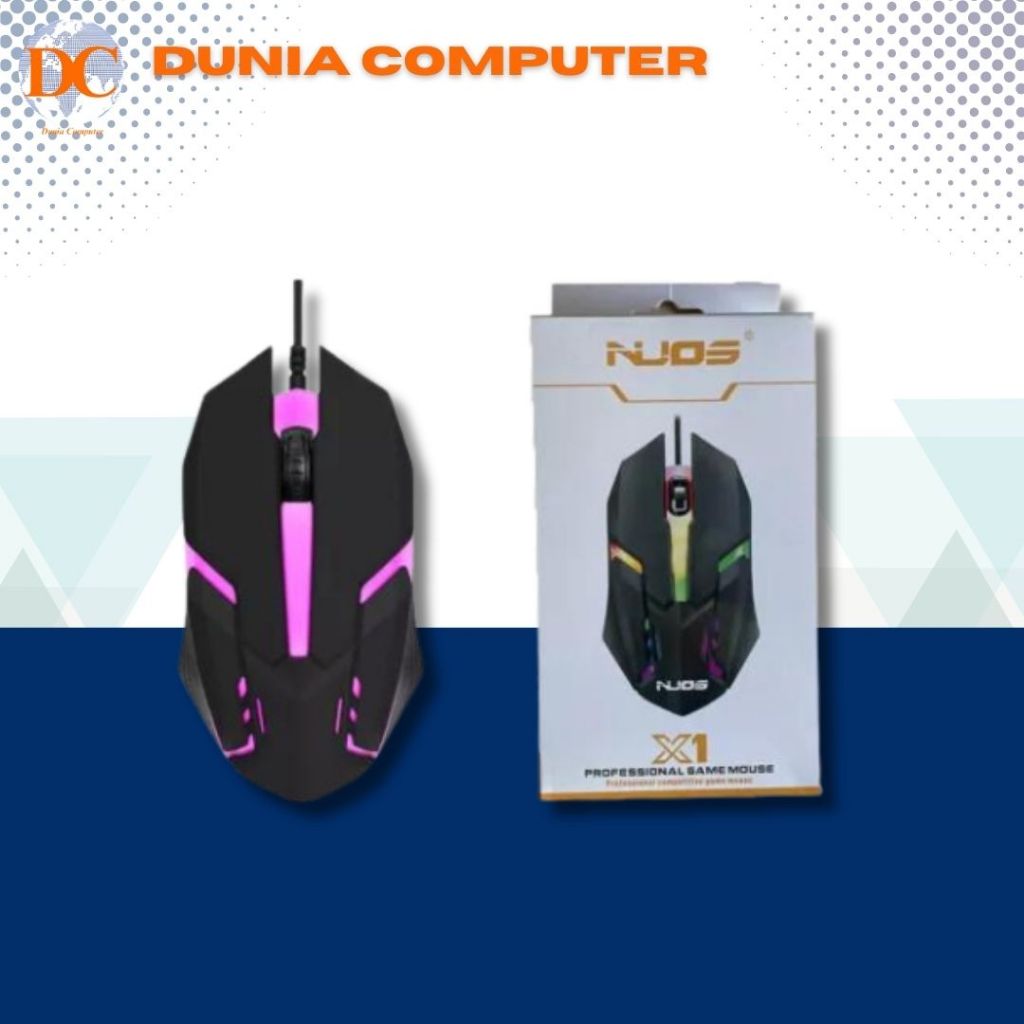 Mouse USB NUOS X1