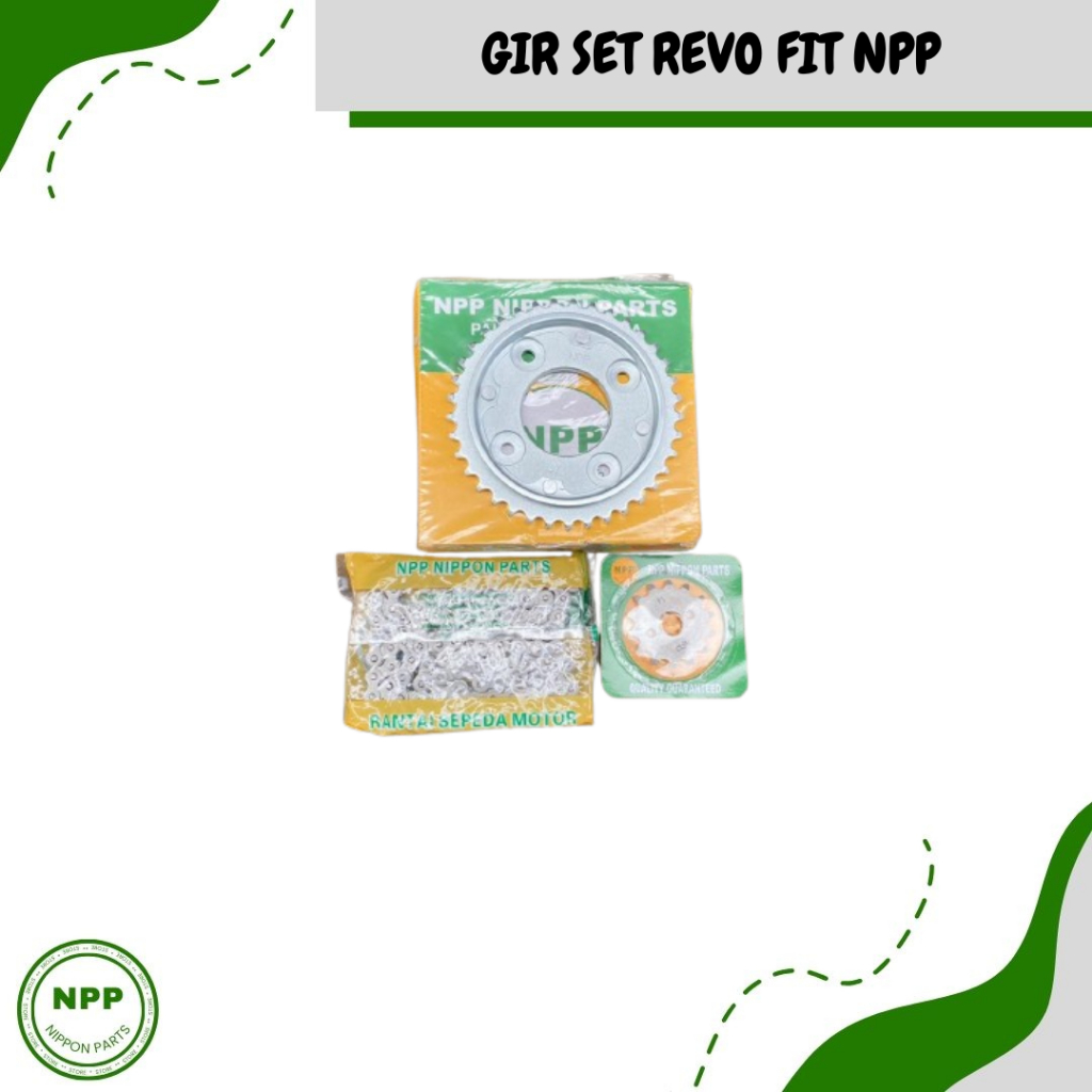 NPP Gir Set Revo Fit || Gear Paket Gir Set Revo Fit Blade New Gear Set Honda KWW