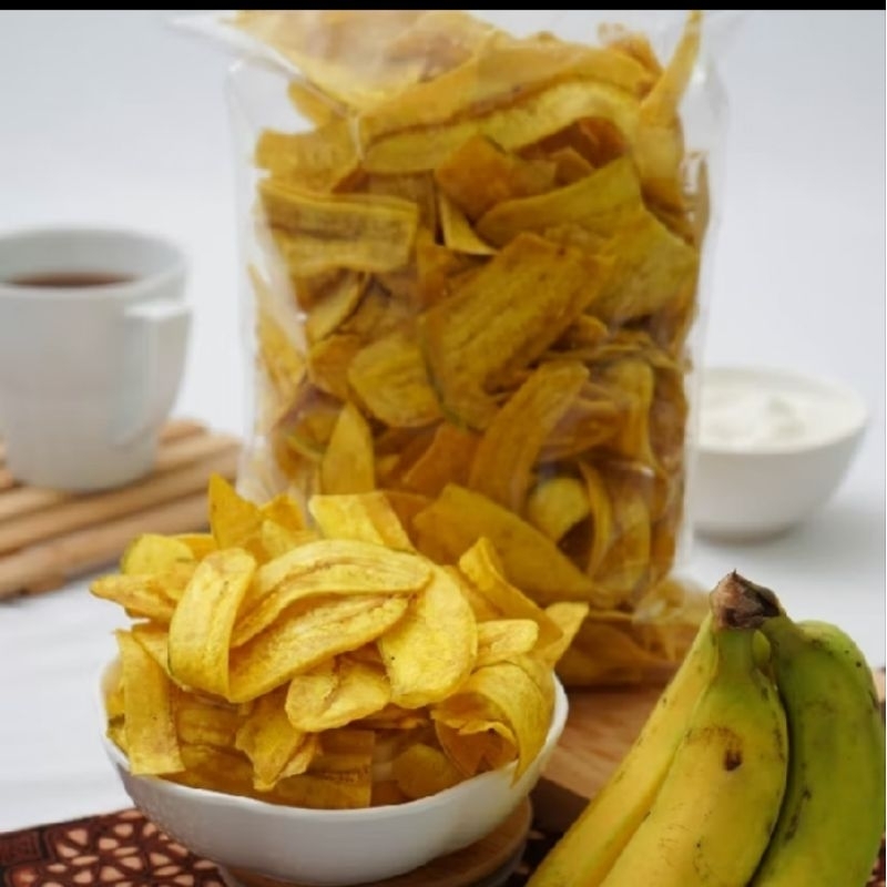 

Keripik Pisang Crispy Renyah 250 gr