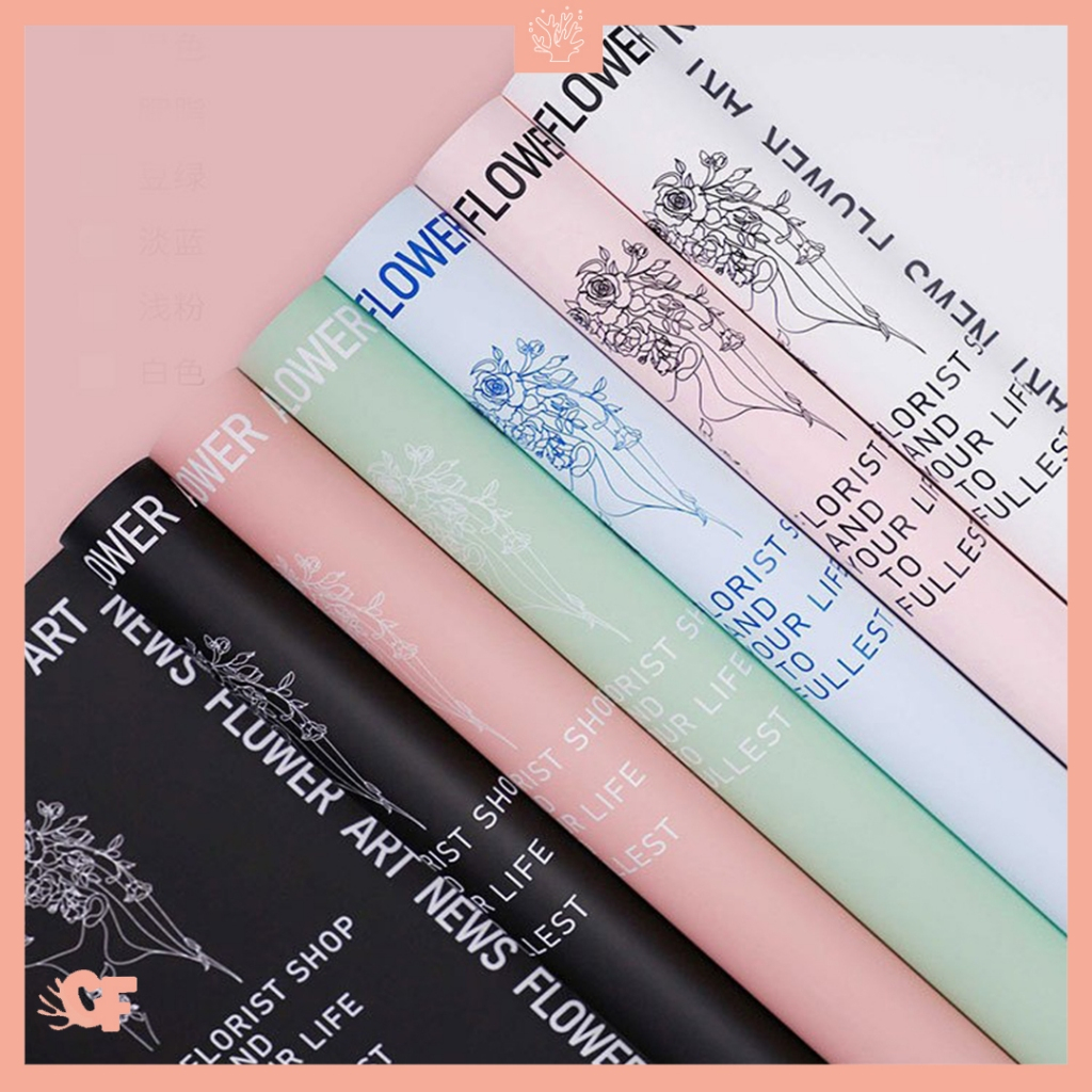 

Kertas Buket Bunga Flowers Shop Flower Wrapping Paper Cellophane KB6123