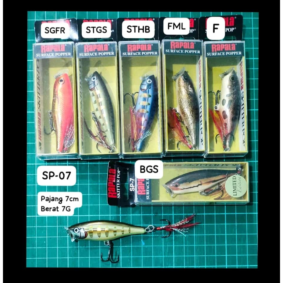 Lure Rapala Skitter Pop SP-7