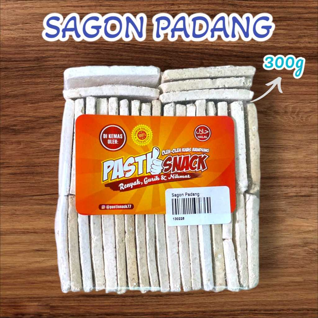 

SAGON PADANG 300GR | SAGON KELAPA | SAGON KOTAK 300GR SAGON ENAK PASTI SNACK