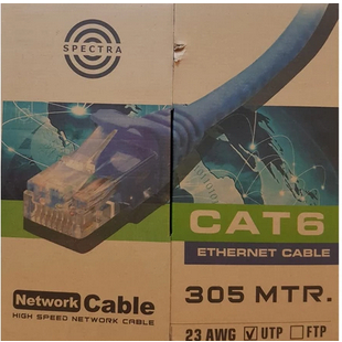 Kabel LAN Spectra UTP Cat 6 Cat6 UTP 1 roll 305 M