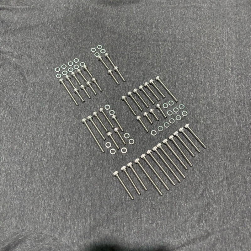 BAUT L MESIN SET RX KING STAINLES BAUT L SET RX KING THE ORIGINAL BAUT BAK KOPLING BAUT FILTER BAUT 