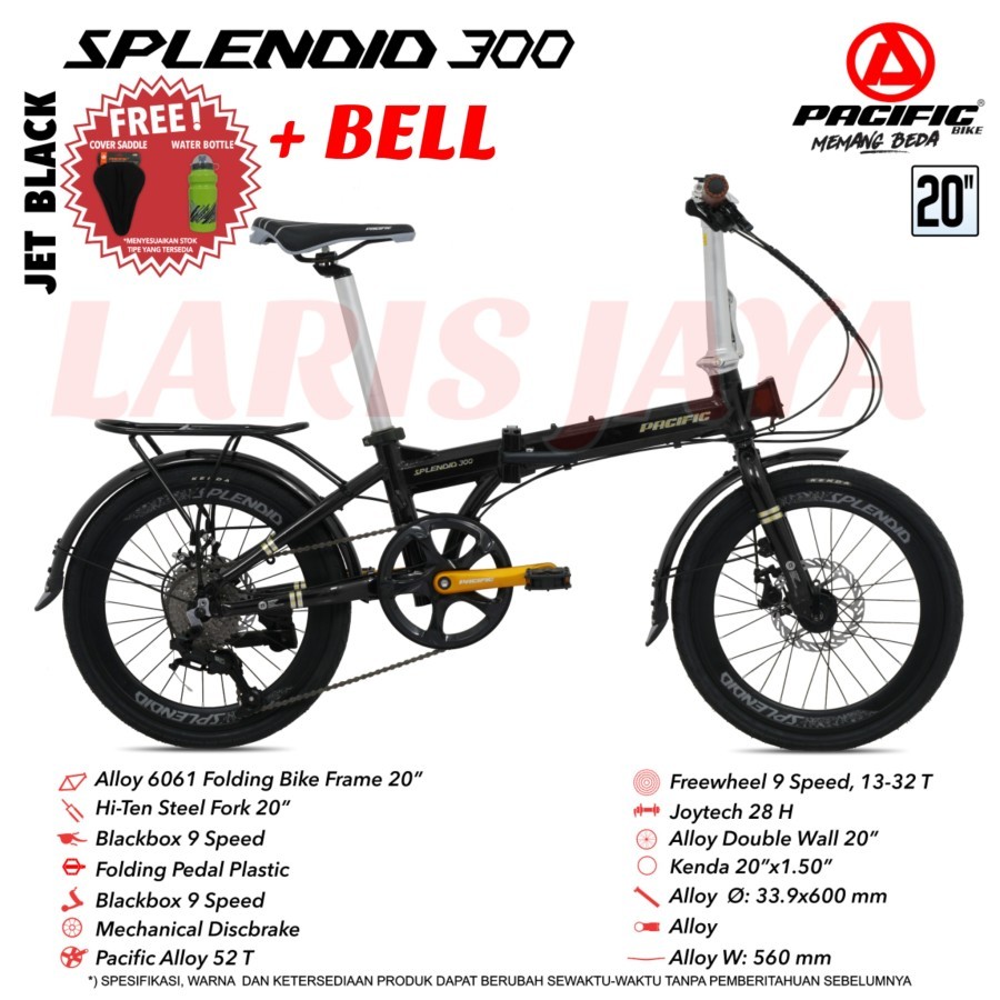 Terlaris Sepeda Lipat Pacific Kodiak E 20 Inch Sepeda Lipat 20 Pacific Splendid 300 Sepeda Ukuran 20
