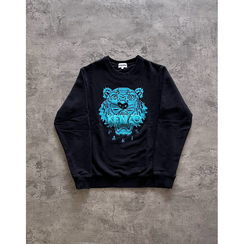 THRIFT CREWNECK KENZO PARIS ORIGINAL SECOND BRAND