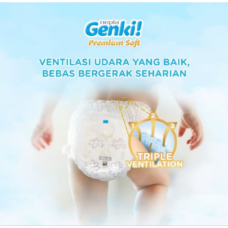 Genki premium soft / pampers baby /diaper