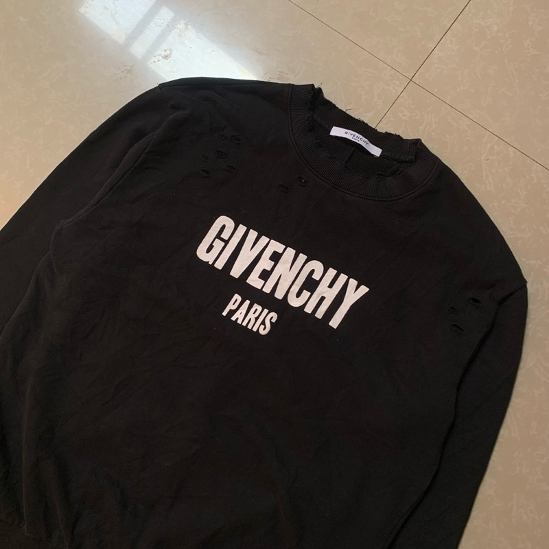 Crewneck Givenchy Destroyed Second