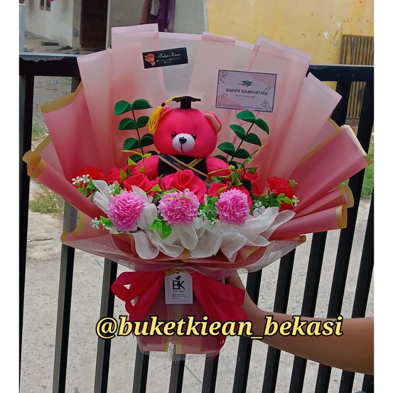 buket wisuda boneka/ buket bunga wisuda/ buket bunga / buket jumbo