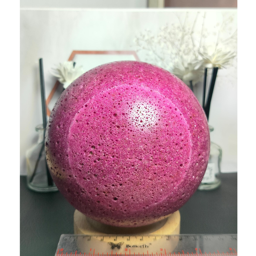 Batu Ruby Sphere UV Reactive (1)