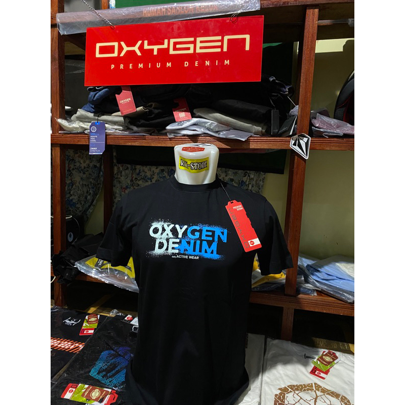 Kaos Oxygen Denim Original Price Rp.229.900 size M