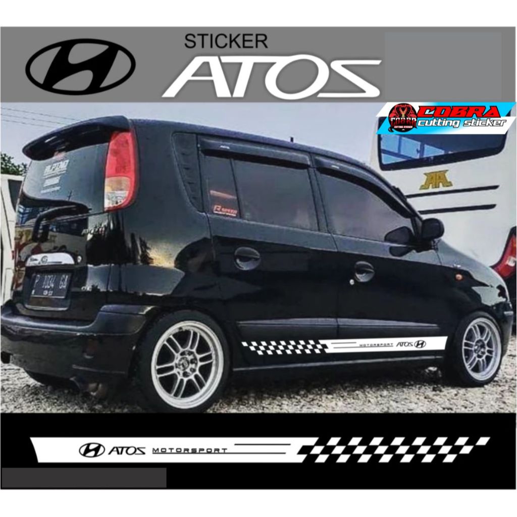 STICKER STIKER MOBIL HYUNDAI ATOS CUTTING STICKER LIST BODY SAMPING MOBIL HYUNDAI TERBARU