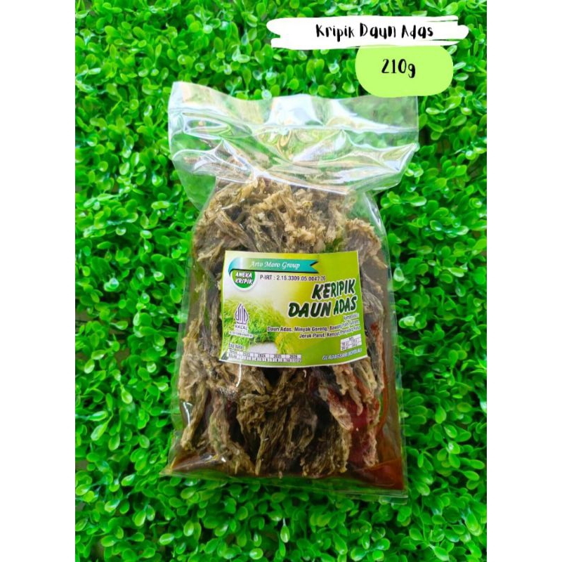 

Kripik daun adas 210gram hz