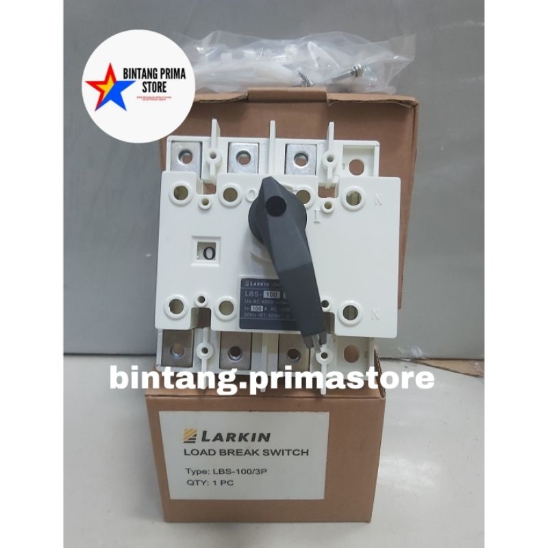 Load Breaker Switch LBS 3P 100A Larkin / LBS 3 Phase 100 Ampere Larkin