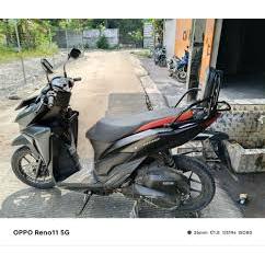 Sandaran Motor Vario 125/150 Model Kotak Bagasi Lipat
