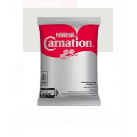 

Susu SKM Carnation DUS isi 8x2kg- Gosend Grab