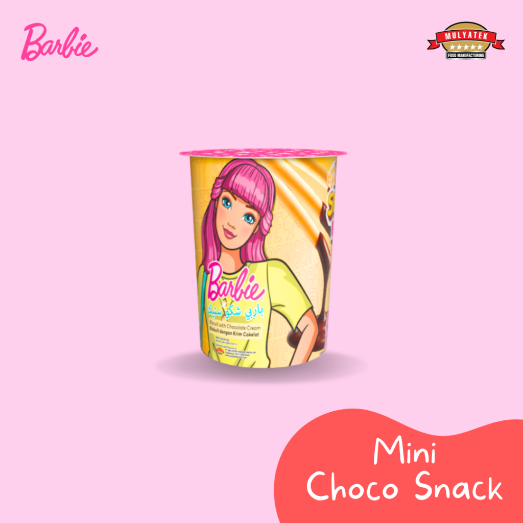

Barbie Chocolate Snack Mini Coklat Biskuit Stick