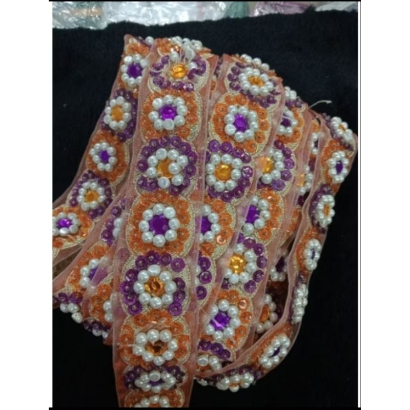 RENDA PAYET INDIA METERAN/RENDA FULL PAYET MUTIARA PERL