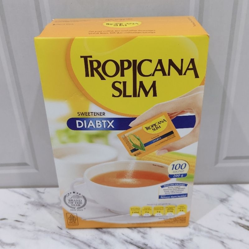 

TROPICANA SLIM SWEETENER DIABTX 100 SACHET