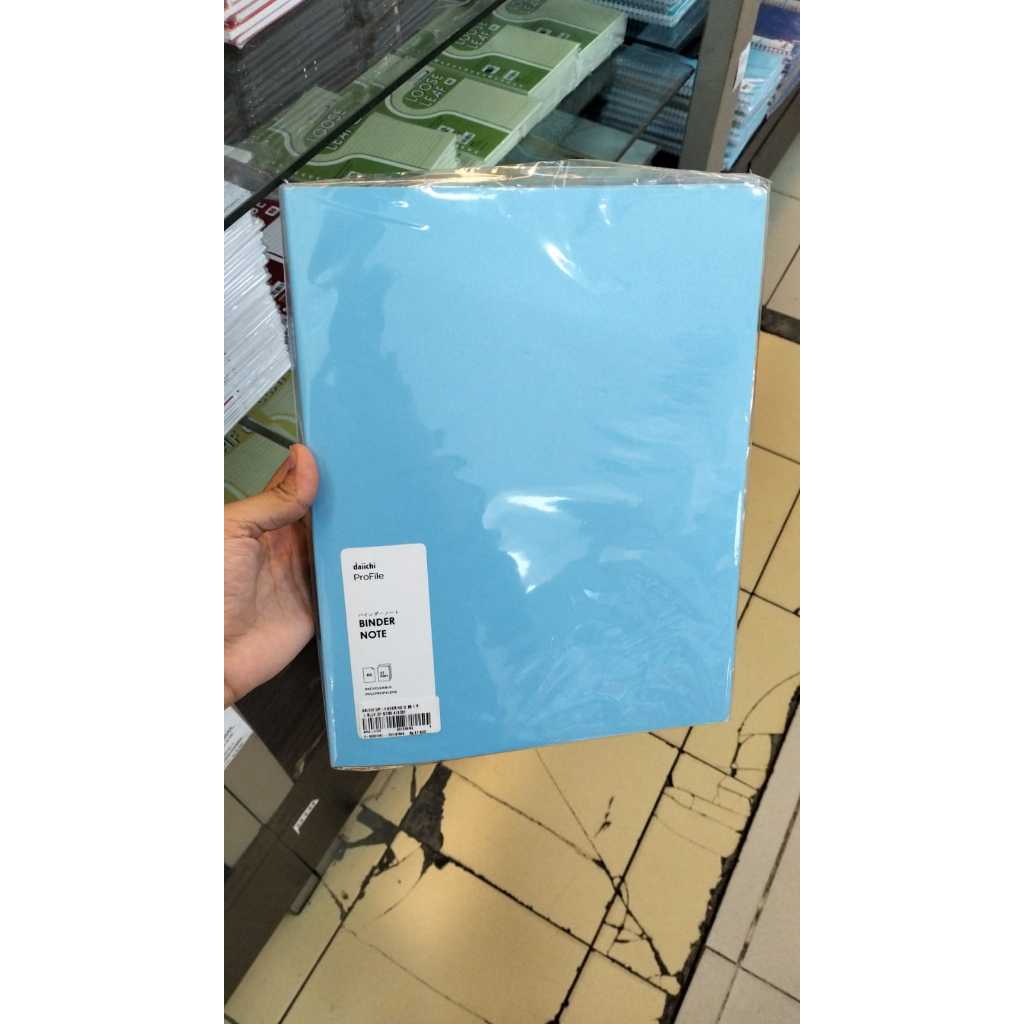 

Gramedia - DSCT DAIICHI DPR BINDER NOTE B5 1 P L BLUE DPR23B5 419001