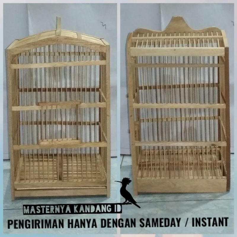 SANGKAR BURUNG KOTAK NO. 1 - 4