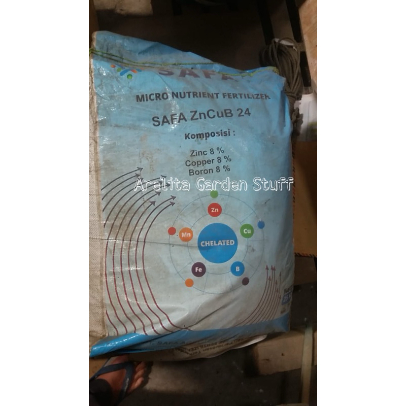 Pupuk Safa ZnCuB 24 25kg