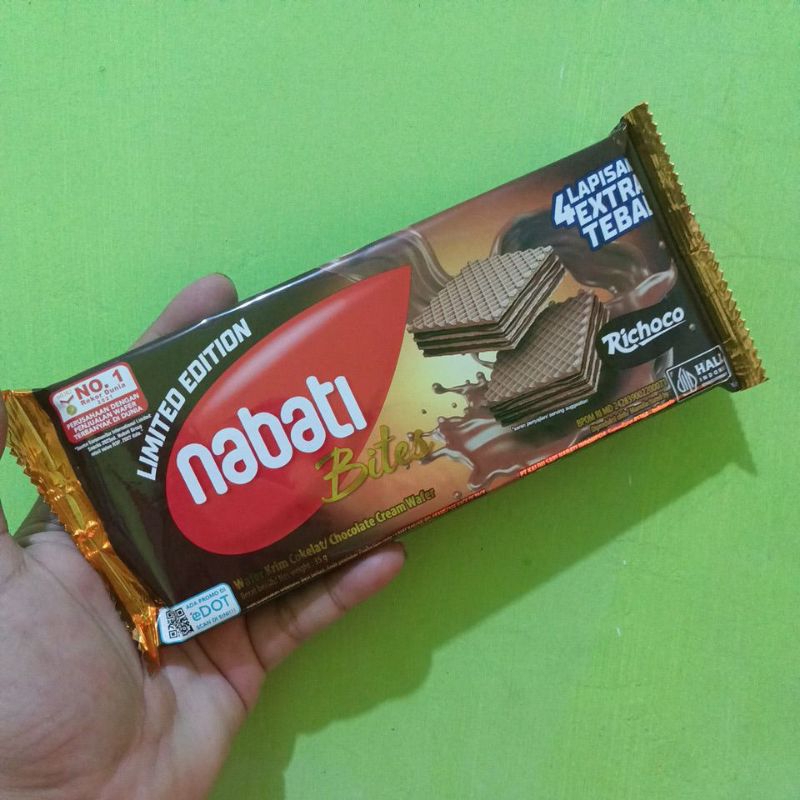 

wafer nabati cokelat 35gr