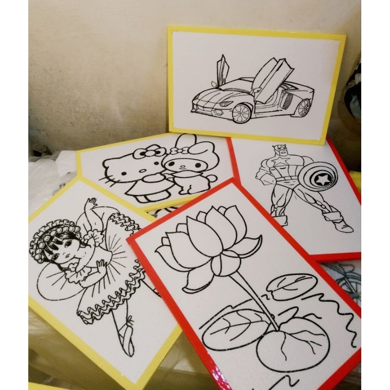 

PAKET HEMAT 30 LUKISAN STEROFOAM MEWARNAI UKURAN 33*50 GAMBAR BERBAGAI MACAM KARAKTER premium terlaris