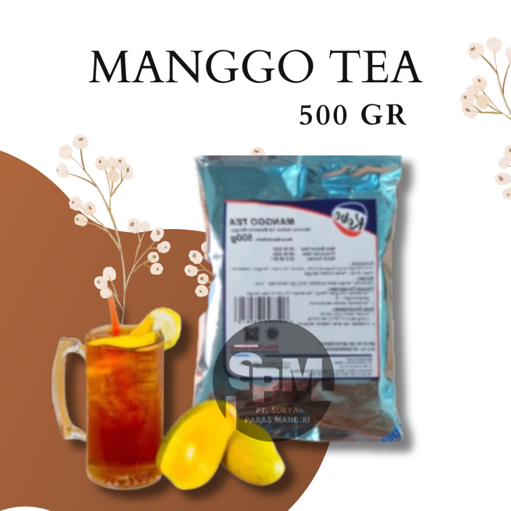 

Mango Tea Kobe 1/2 kg 500 gr / Bubuk Serbuk Powder Minuman Teh Mangga