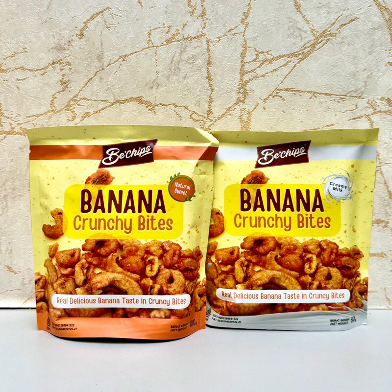 

Banana Chruncy Bite BeChips Pisang Gluten Free