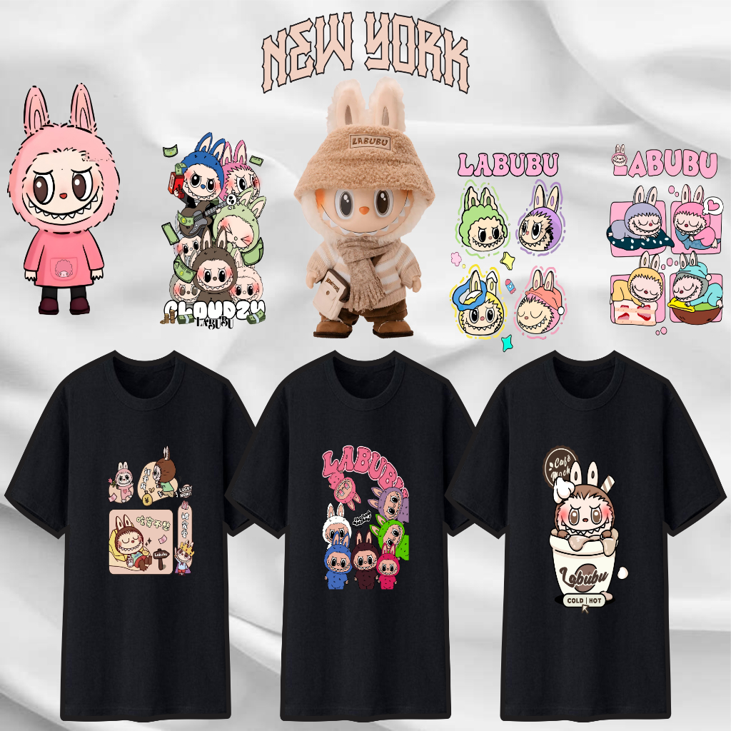 

SABLON STIKER DTF UKURAN 14CM TEMA LABUBU