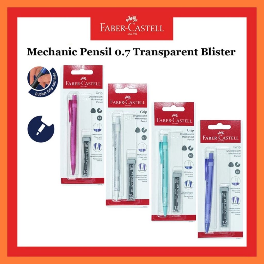 Faber Castell Pensil Mekanik 0.7 + ISI 134301