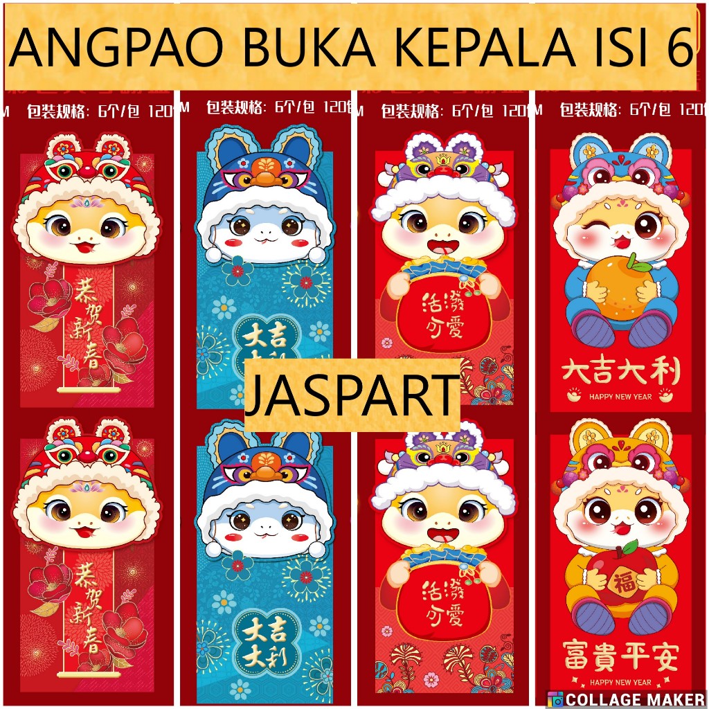 

Angpao Imlek ULAR 2025 Hong Bao ANGPAO IMLEK MERAH PANJANG BUKA KEPALA TEBAL PREMIUM ANGPAO ULAR