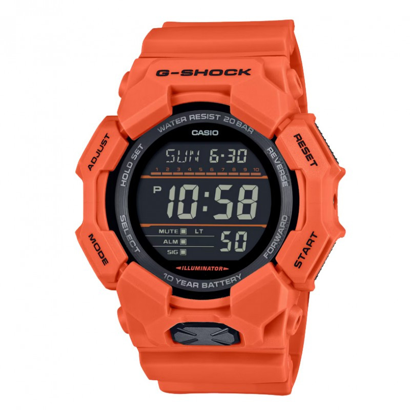 Casio Gshock GD-010-4DR Jam Tangan Pria Orange