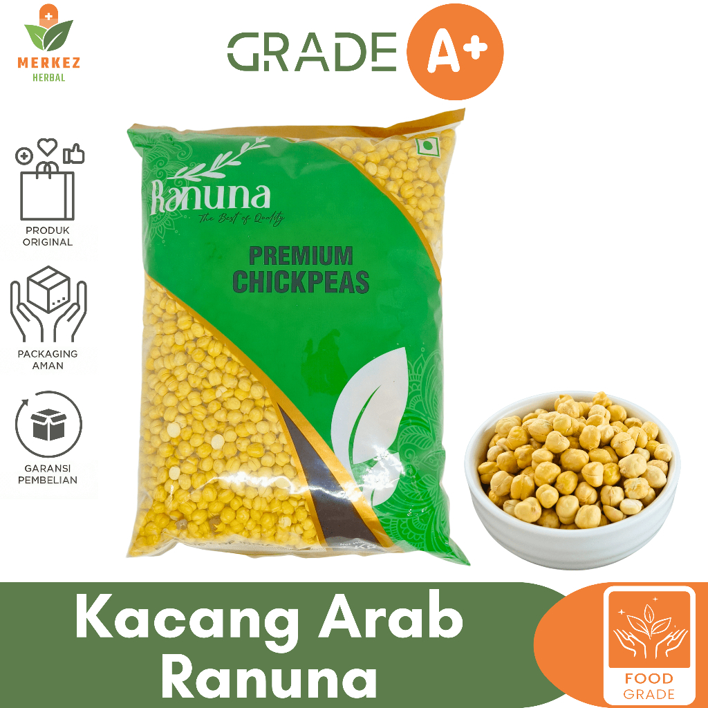 

Kacang Chickpeas Arab Mekah 1Kg Matang Panggang Ori Al Madina Original Oleh Oleh Haji dan Umroh