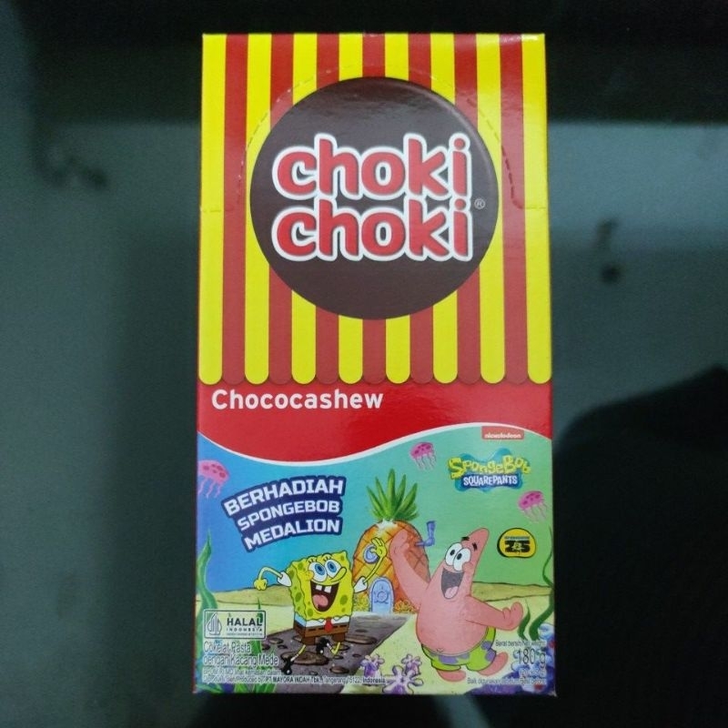 

CHOKI CHOKI CHOCOCASHEW BOX 20X9gr