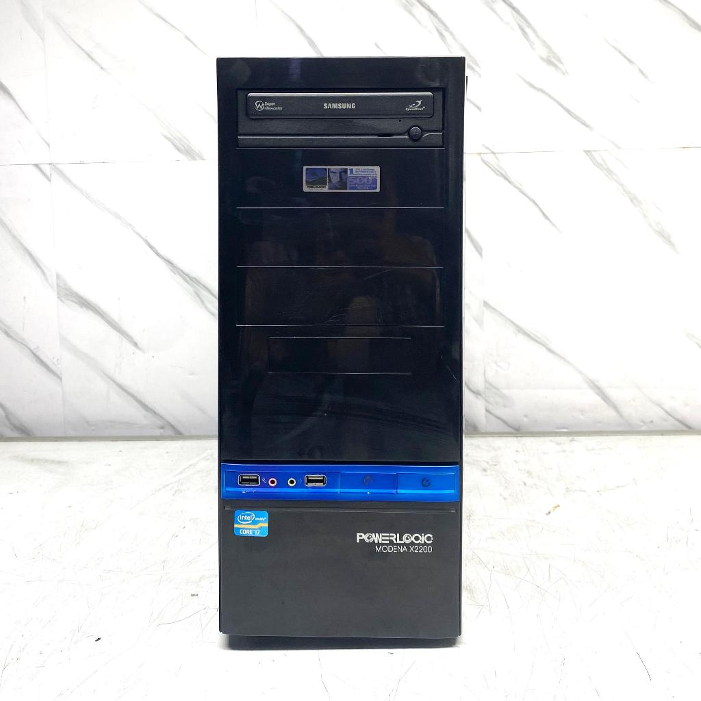 PC Rakitan Casing PowerLogic Modena X2200 Motherboard ASUS P8H61-M LX Berkulitas Bergaransi