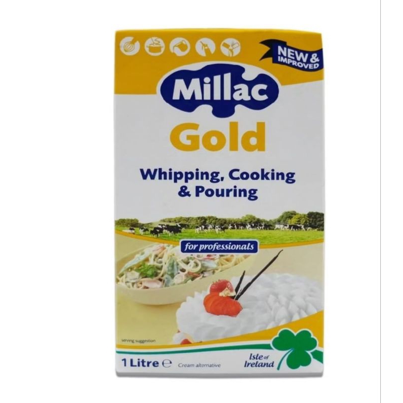 

Millac gold whipping Cream ,Cooking & pouring 1lt